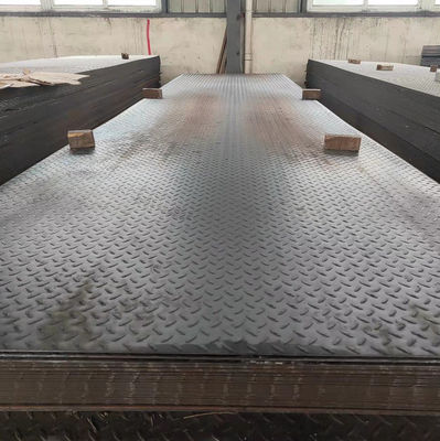 Hot Rolled Embossed Stainless Steel Checkered Plate Q235B Sheet Coil 20mm